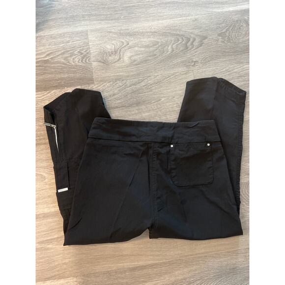 Jamie Sadock size 4 women’s black cropped golf pants - Picture 2 of 3